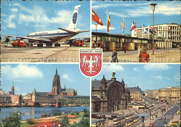 Flugzeuge Zivil Frankfurt am Main Messe