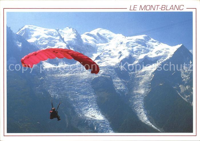 Fallschirmspringen Mont-Blanc Mont Maudit Aiguille de Gouter