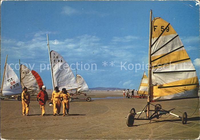 Segeln Strandsegeln Char a voile Cote d Opale