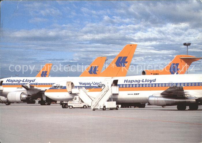 Flugzeuge Zivil Hapag-Lloyd Boeing 737