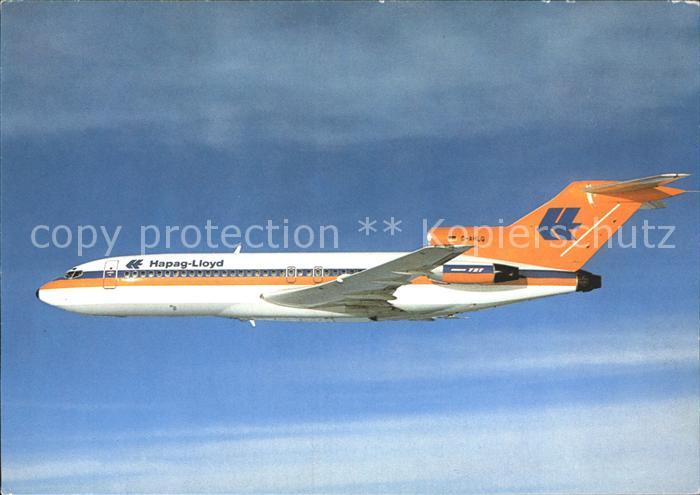 Flugzeuge Zivil Hapag-Lloyd Boeing-Jet 727