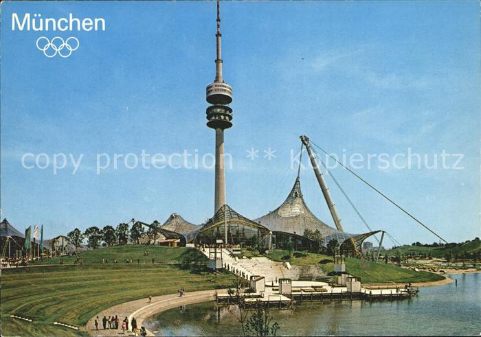 Olympia Olympiapark Muenchen Olympiaturm