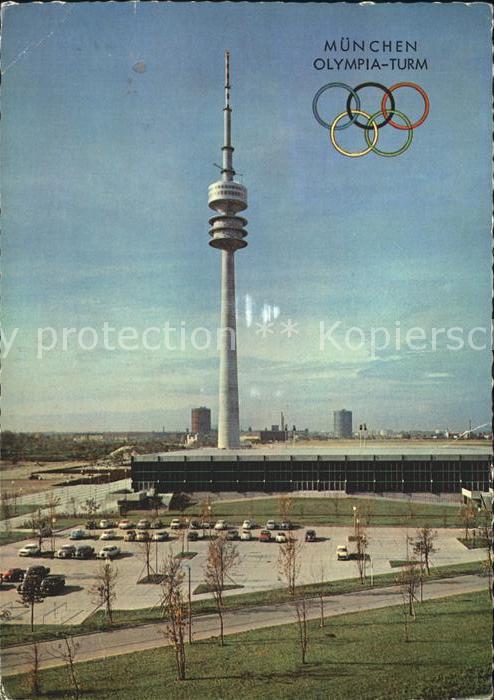 Olympia Muenchen Oberwiesenfeld Olympia-Turm