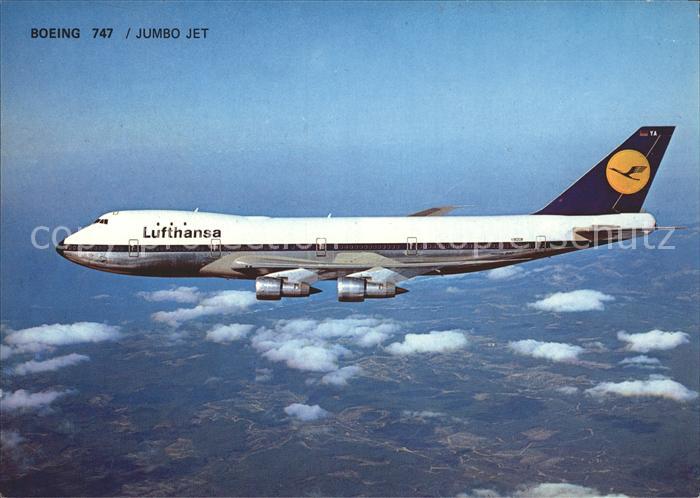 Lufthansa Boeing 747-30 Jumbo Jet