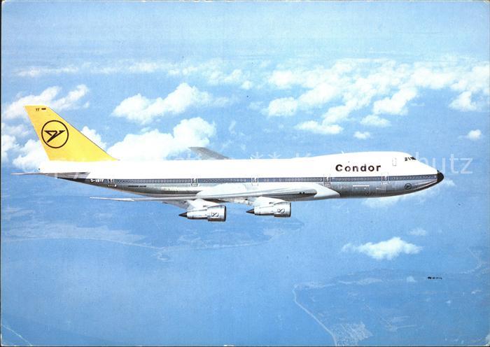 Flugzeuge Zivil Condor Jumbo-Jet Boeing 747