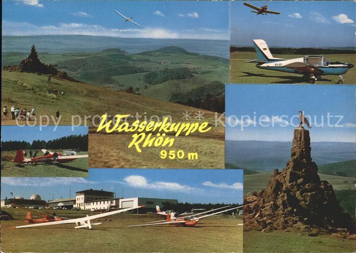 Segelflug Gliding Vol-Voile Vuolo-a-Vela Volo-a-Vela-- Wasserkuppe Rhoen