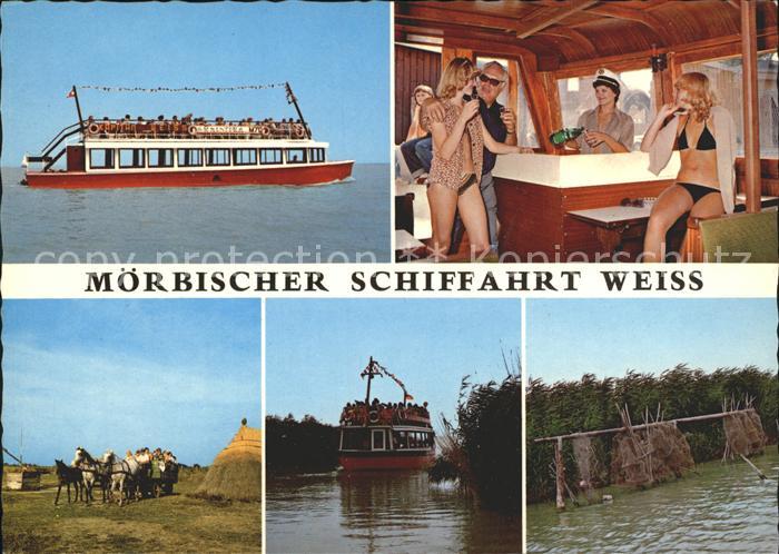 Motorboote Moerbischer Schifffahrt Weiss