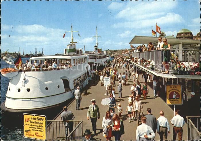 Hafenrundfahrt HADAG Hamburg St. Pauli-Landungsbruecken