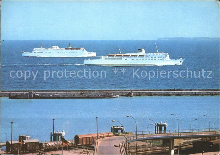 Faehre Ferry Bac Traghetto-- Skane Trelleborg Sassnitz Rügen