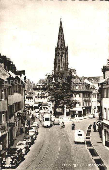 Strassenbahn Freiburg im Breisgau Oberlinden