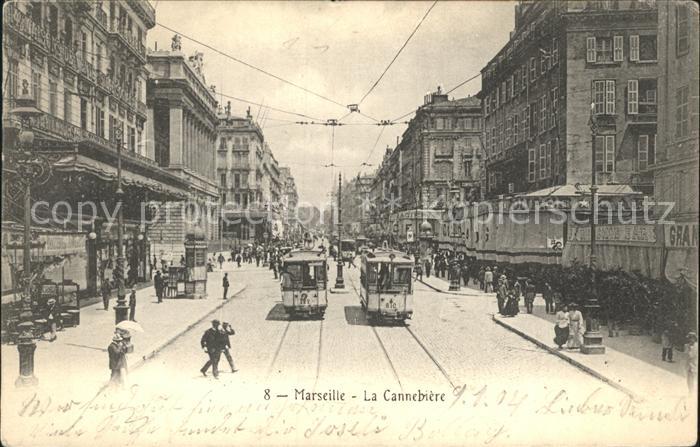Strassenbahn Marseille La Cannebiere