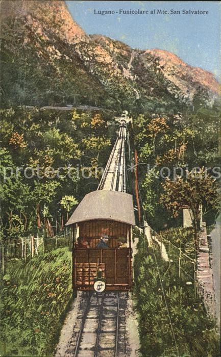 Zahnradbahn Funicolare Monte San Salvatore Lugano