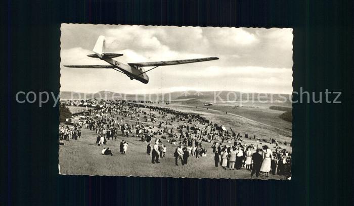 Segelflug Gliding Vol-Voile Vuolo-a-Vela Volo-a-Vela-- ES 49 Wasserkuppe Rhoen