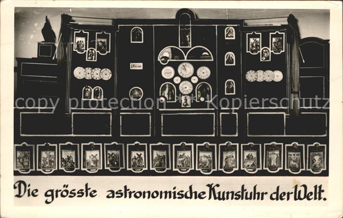 Uhren Grösste astronomische Kunstuhr der Welt