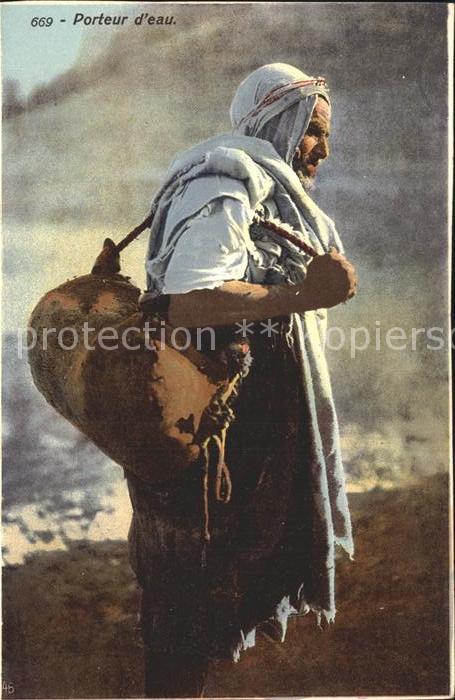 Typen Tunesien Porteur d_eau