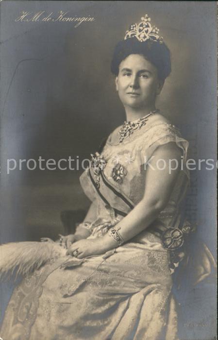 Adel Niederlande Koenigin Wilhelmina