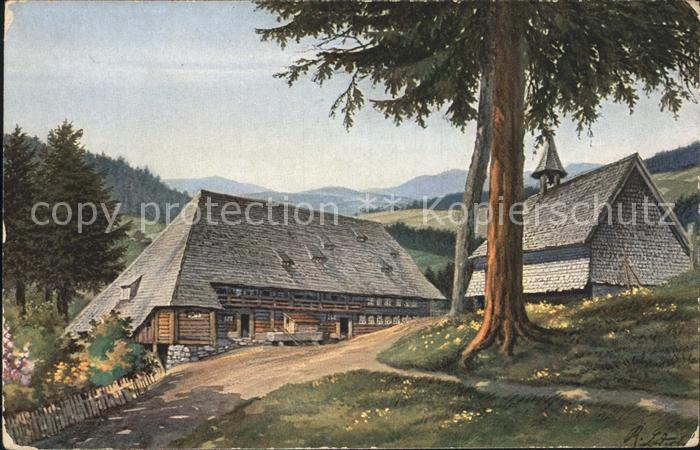 Lederle Karl Hochschwarzwald Schwarzwaldhaus