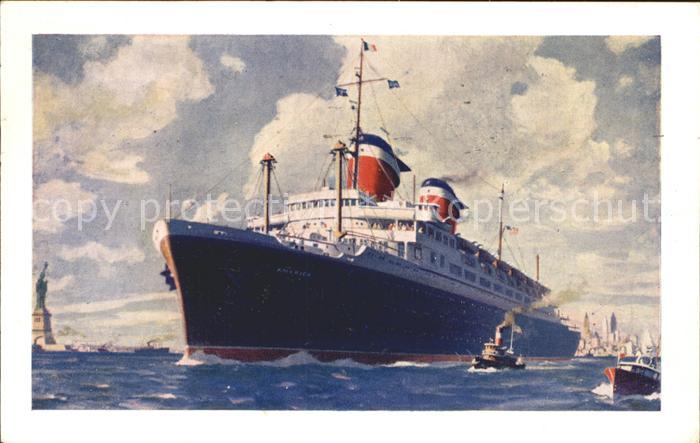 Dampfer Oceanliner S.S. America