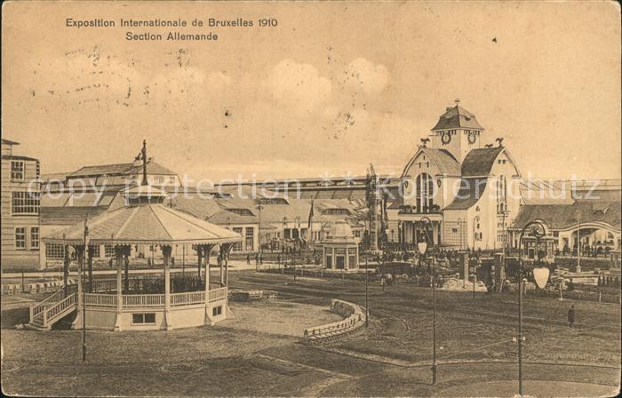 Exposition Universelle Bruxelles 1910 Section Allemande