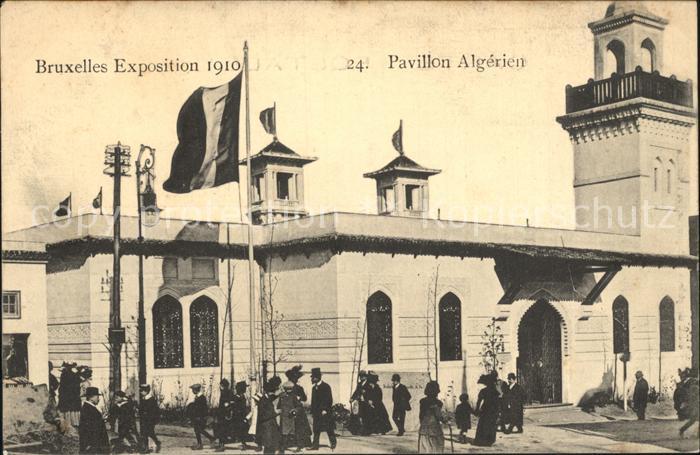 Exposition Universelle Bruxelles 1910 Pavillon Algerien