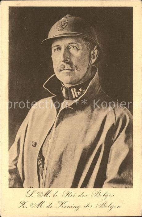 Adel Belgien Koenig Albert I.