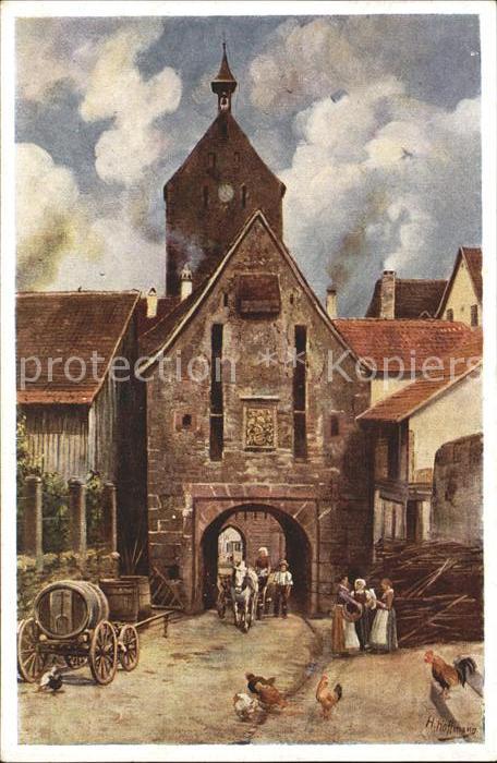 Hoffmann Heinrich Reichenweier Obertor Dolder