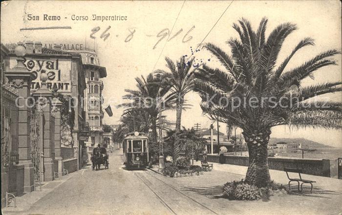 Strassenbahn Sam Remo Corso Imperatrice