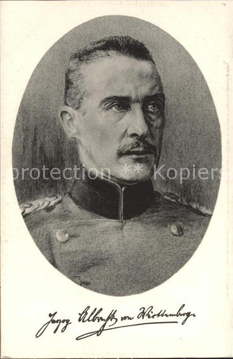 Adel Wuerttemberg Herzog Albrecht von Wuerttemberg