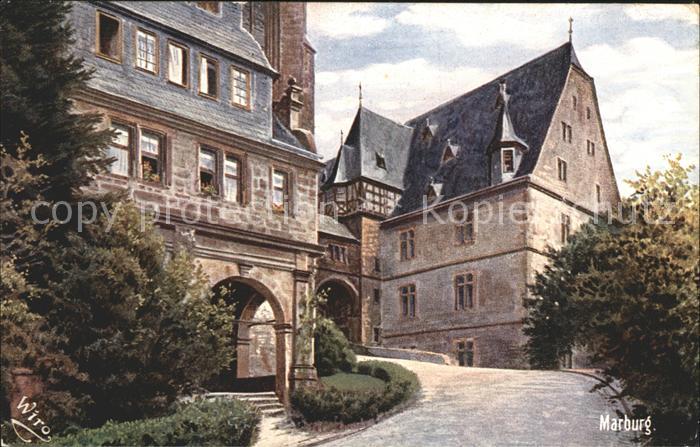 Verlag Wiedemann WIRO Nr. 2217 A Marburg Schloss