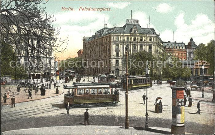 Strassenbahn Berlin Potsdamerplatz