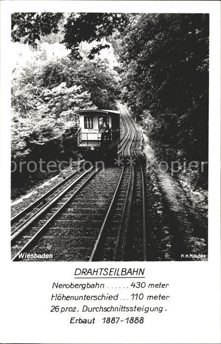 Zahnradbahn Nerobergbahn Wiesbaden