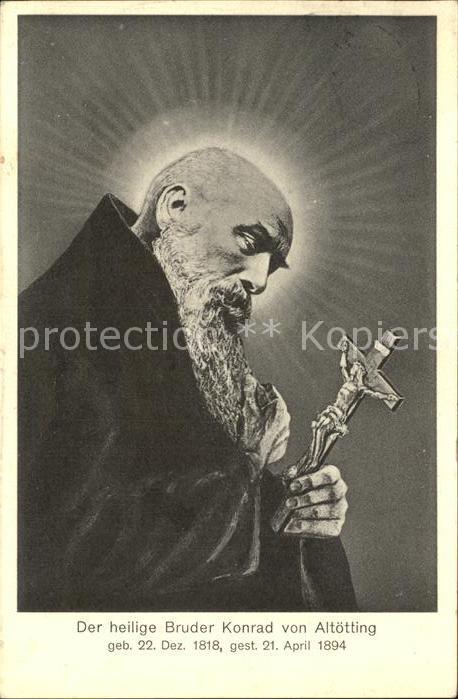 Religion Heiliger Bruder Konrad von Altoetting