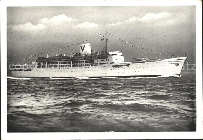 Schiffe Ships Navires T.V. Castel Felice