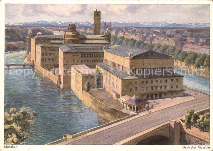 Wagner Richard Kuenstler Muenchen Deutsches Museum