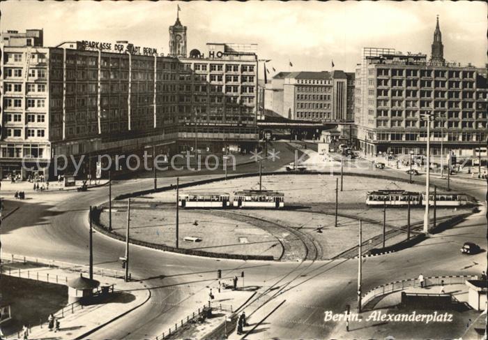 Strassenbahn Berlin Alexanderplatz