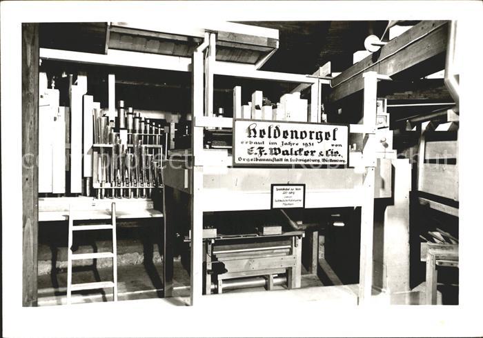 Kirchenorgel Eberhard Friedrich Walcker Ludwigsburg