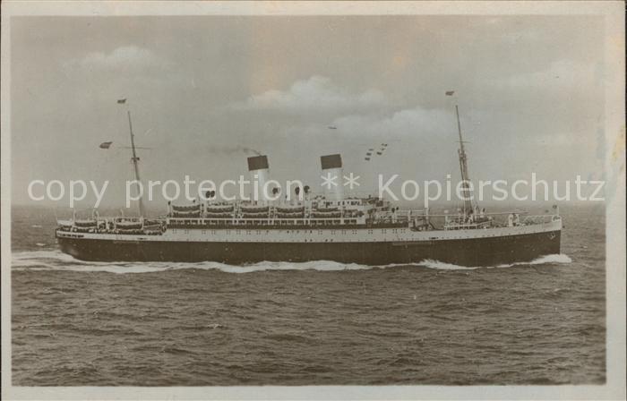 Dampfer Oceanliner Monte Sarmiento