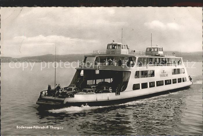 Faehre Ferry Bac Traghetto-- Thurgau Bodensee