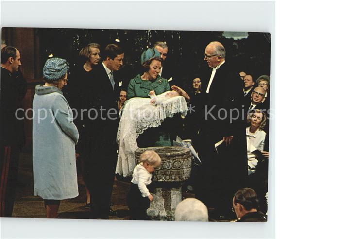 Adel Niederlande Doop Prins Johan Friso Domkerk Utrecht