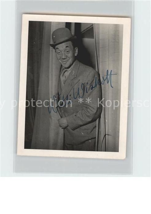 Komiker Willi Autogramm