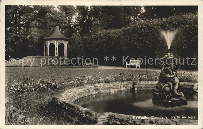 Bayreuth Eremitage Partie im Park