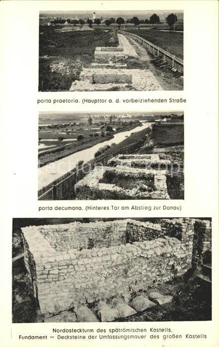 Eining Roemerkastell Abusina Ausgrabungen