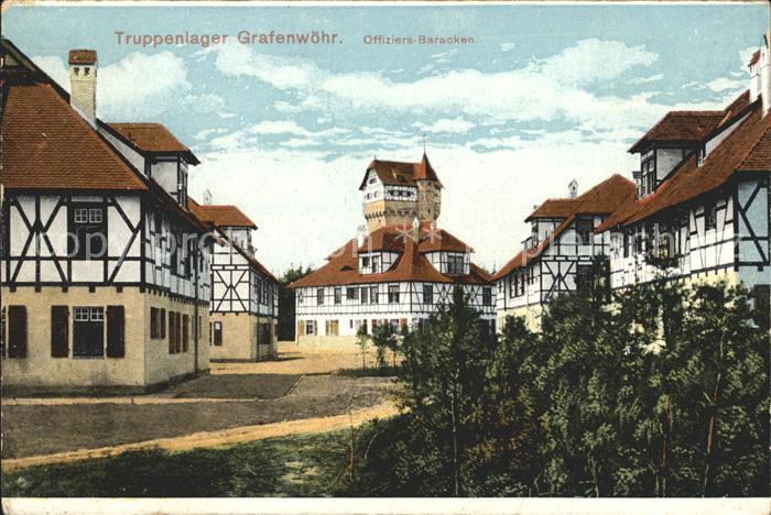 Grafenwoehr Truppenlager Offiziers-Baracken