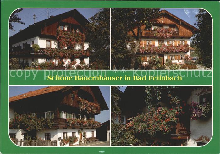 Bad Feilnbach Schoene Bauernhaeuser