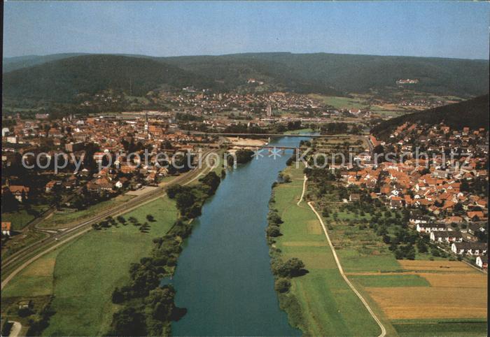 Lohr Main Fliegeraufnahme Mainpartie