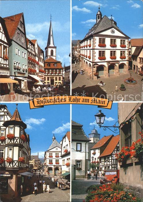 Lohr Main Altstadt Fachwerk