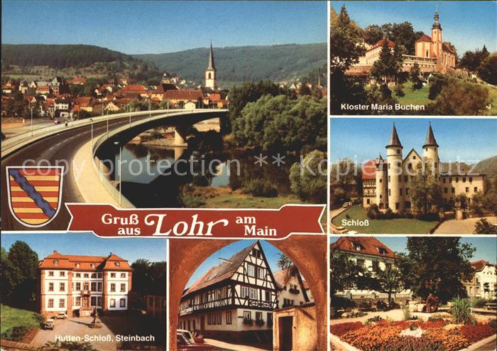 Lohr Main Schloss Kloster Hutten-Schloss Steinbach