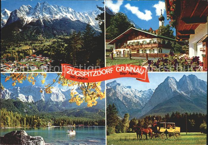 Grainau Zugspitzdorf Postkutsche Eibsee