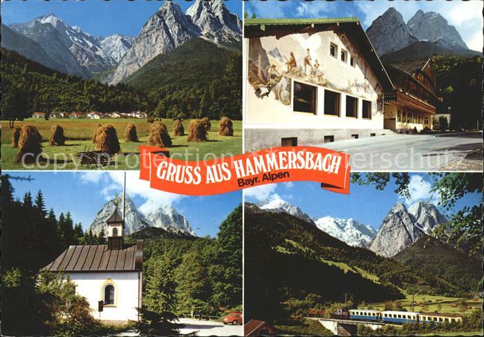 Hammersbach Grainau Erholungsheim Haus Hammersbach Kapelel Waxensteine Zugspitzb