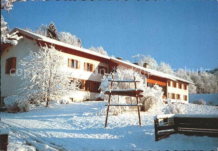 Lenggries Jugendherberge im Winter